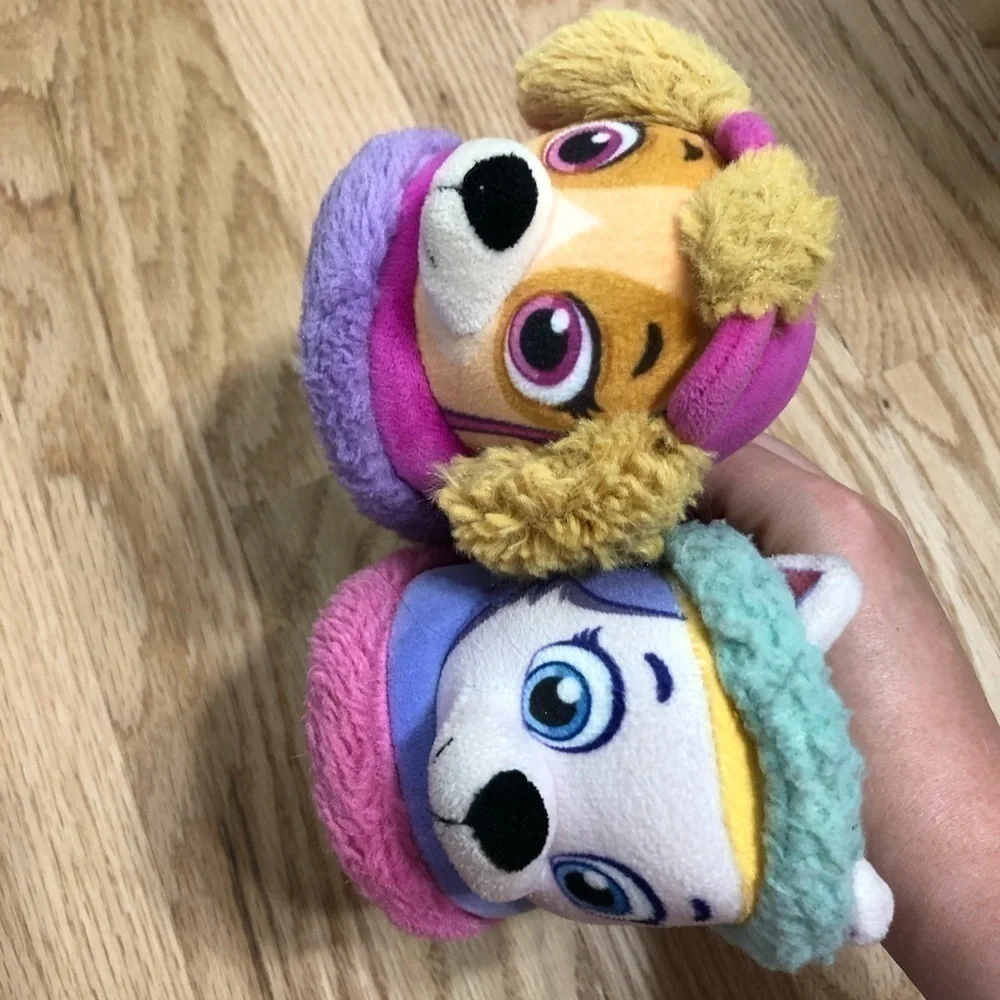 Paw Patrol Kids Slippers Sz 5-6 Girls Baby
